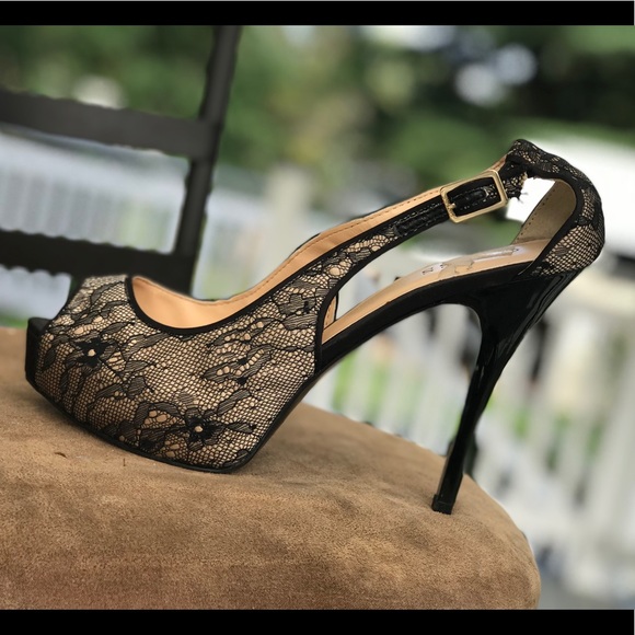 Guess Shoes - Guess lace strappy heels size 9.5